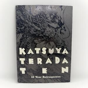 Katsuya Terada 10 TEN Retrospective Art Book 2013 Manga Illustration Catalog